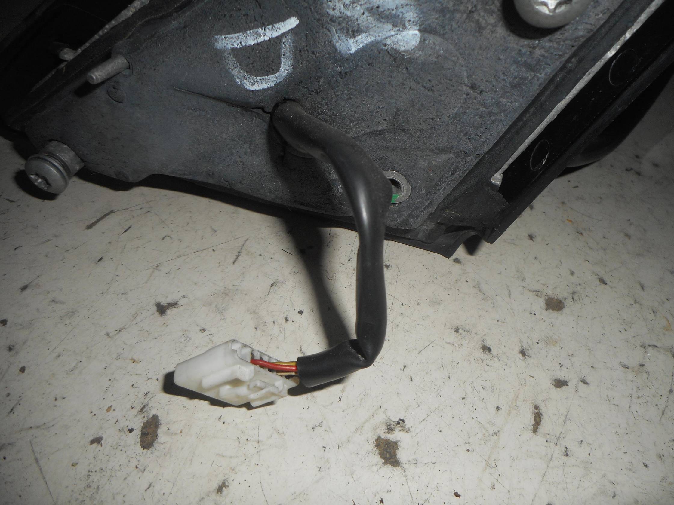 Retrovisore est. regolaz. elettr. dx.